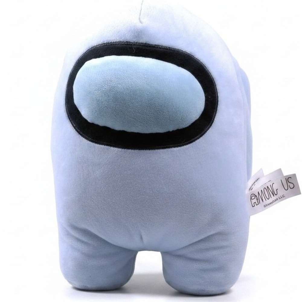 2021‎ Toikido Among Us Cyan Crewmate Plush 10" Gamer Soft Stuffed Toy